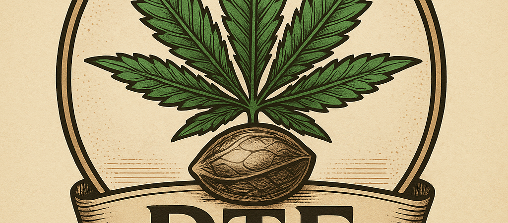 DTF Genetics cannabis seed artwork